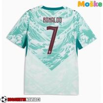 Moške Nogometnih dresov Portugalska Cristiano Ronaldo #7 Gostujoči SP 2026 Kratki rokavi